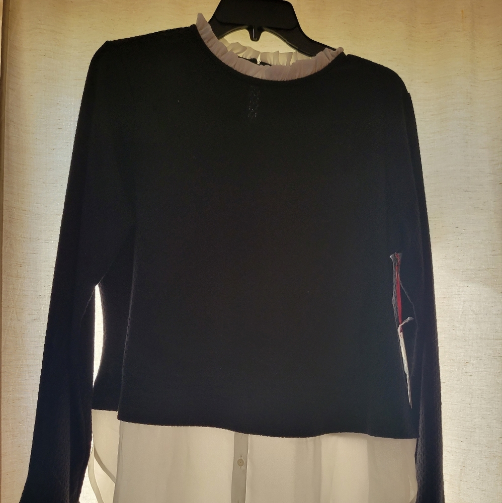 Elle layered top.